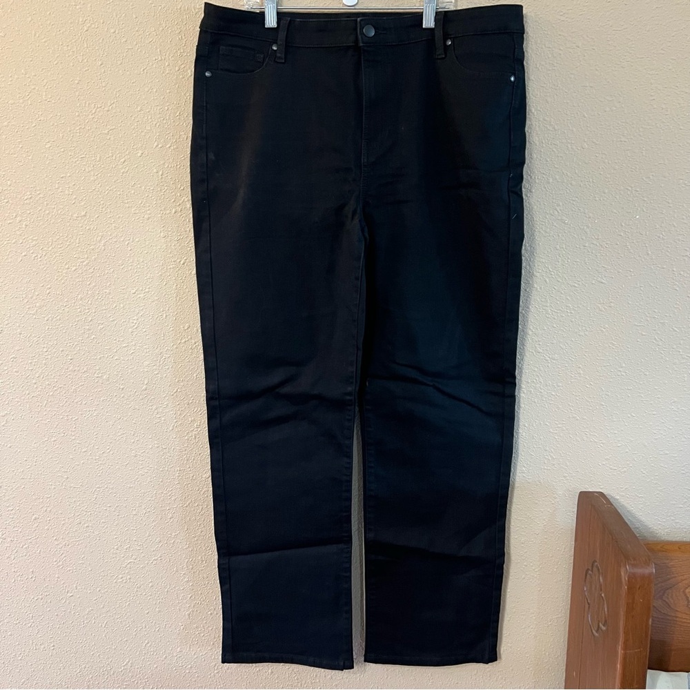 Buffalo David Bitton Alyssa High Rise Black Jeans Women's size 14